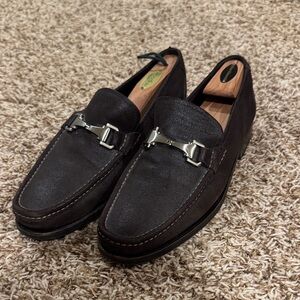 Allen Edmonds Dark Brown Leather Loafers